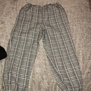 Plaid Pants